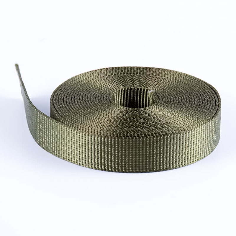 สายรัดโพลีเอสเตอร์แบบยืดหยุ่นขนาด 2.5 ซม. สำหรับปลอกคอสุนัข