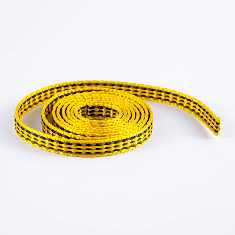 สายรัดจูงฝึกสัตว์เลี้ยงสะท้อนแสงโพลีเอสเตอร์ 1.0 ซม